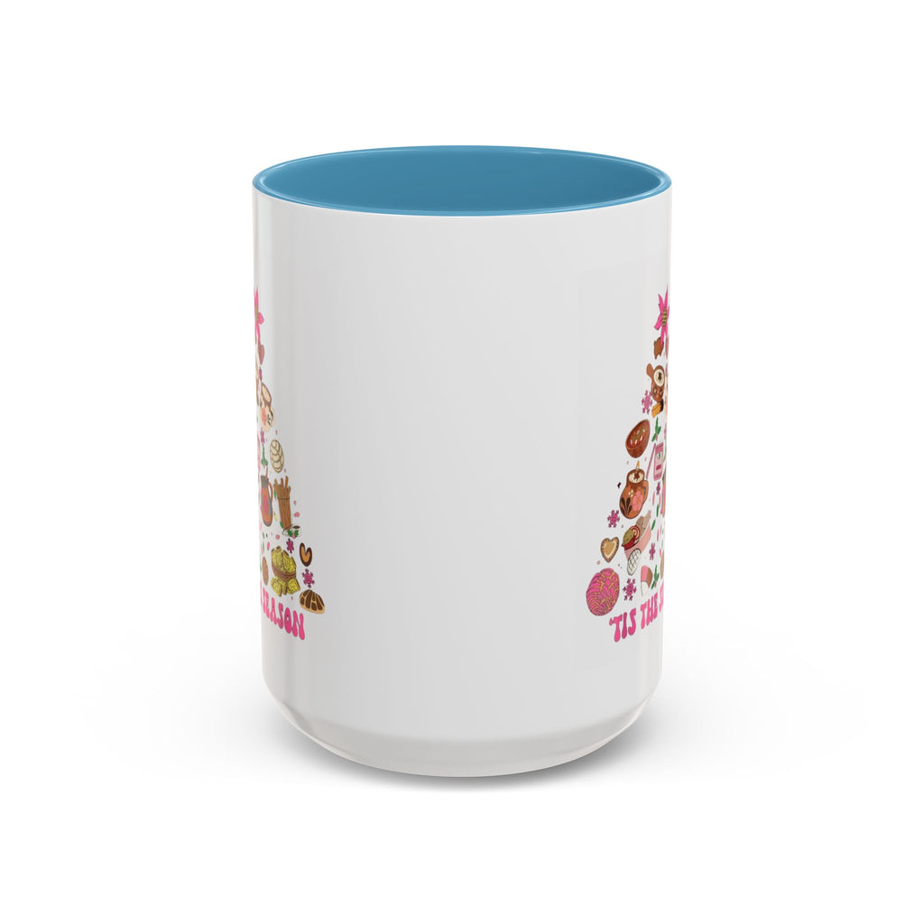 Coffee Mug - 'Tis the Season' Holiday Cookie Tree Accent Mug (11/15oz)