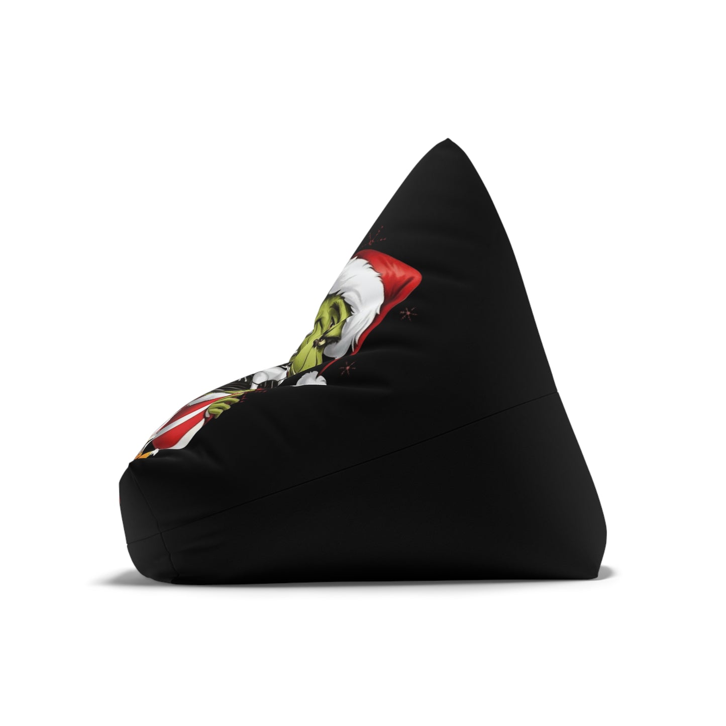 Grinch x Jack Skellington Holiday Bean Bag Cover — "Six Seven" Christmas Lounge Chair