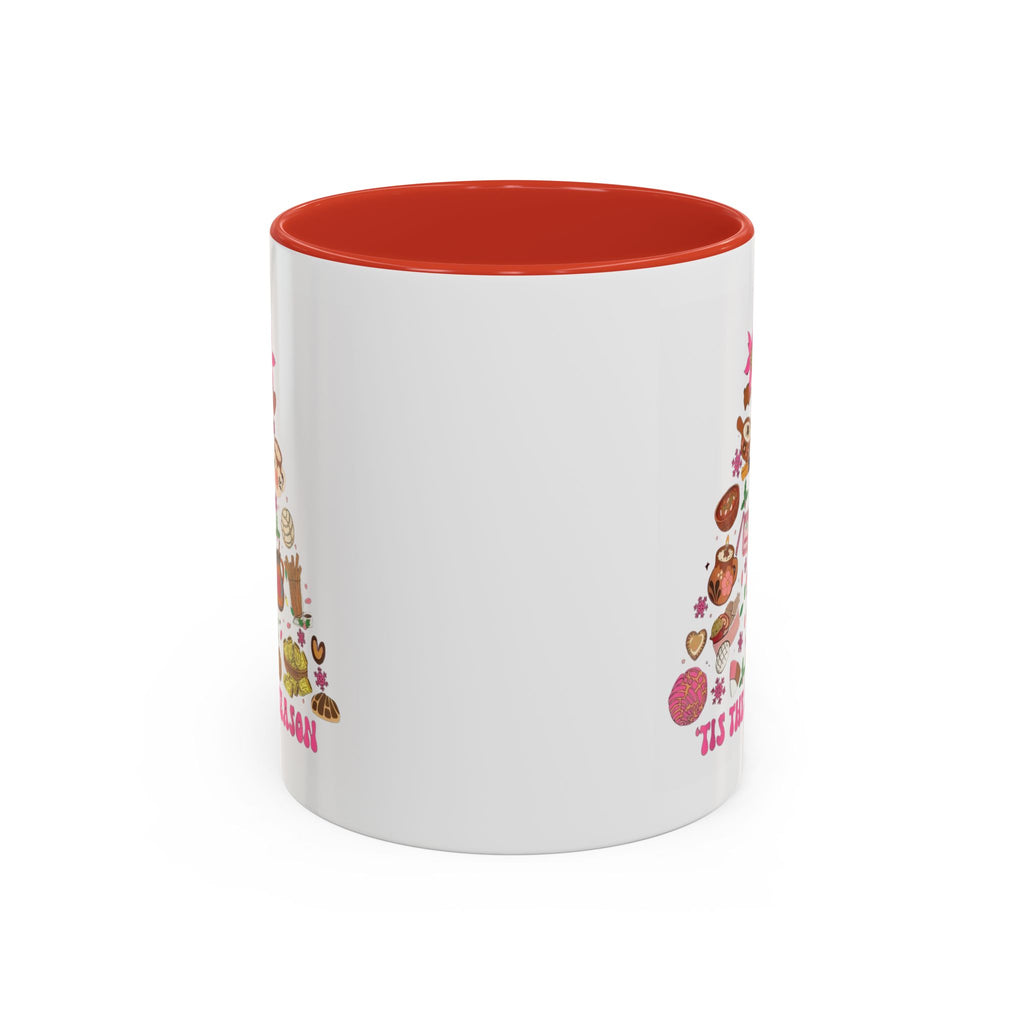 Coffee Mug - 'Tis the Season' Holiday Cookie Tree Accent Mug (11/15oz)