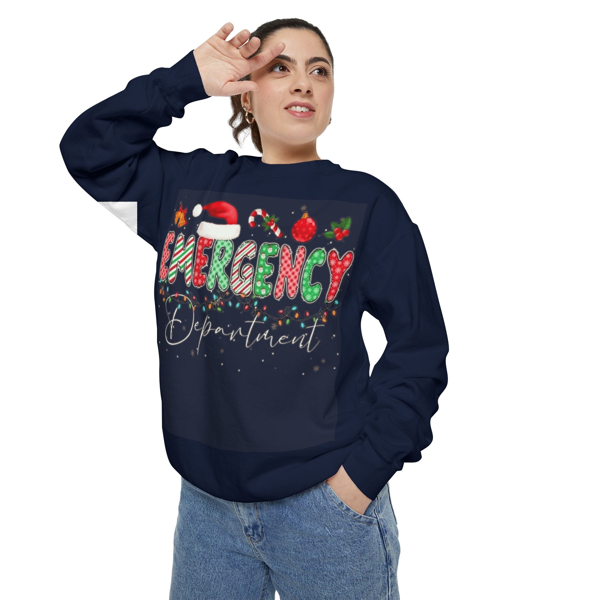 Holiday 'Emergency Department' Christmas Sweatshirt