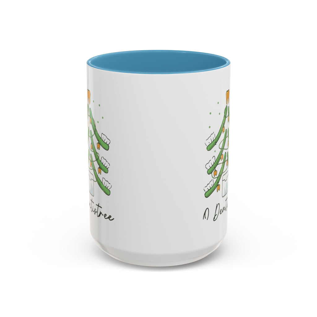 Dentist Christmas Mug - 'A Dentistree' Holiday Coffee Cup (11/15oz)