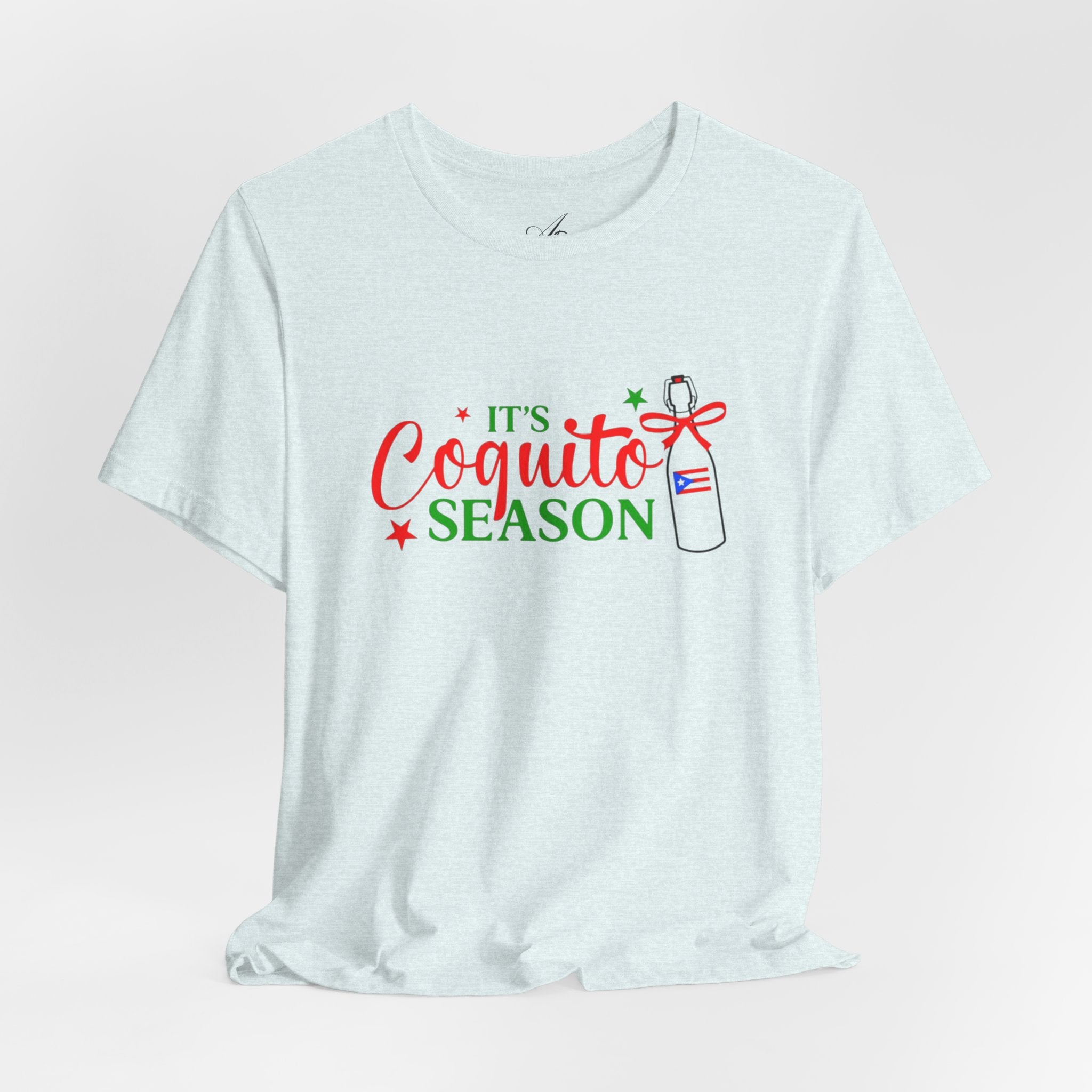 It's Coquito Season T-Shirt - Christmas Puerto Rican Holiday Cocktail Tee