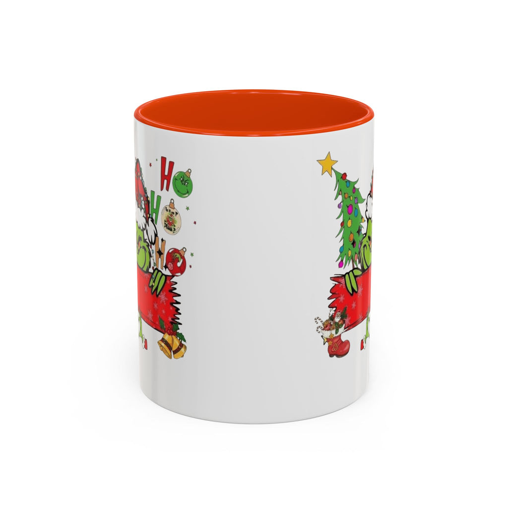 Christmas Grinch Mug (11oz & 15oz)  Funny Holiday Coffee Cup with Grinch Illustration Christmas Mugs Collection!