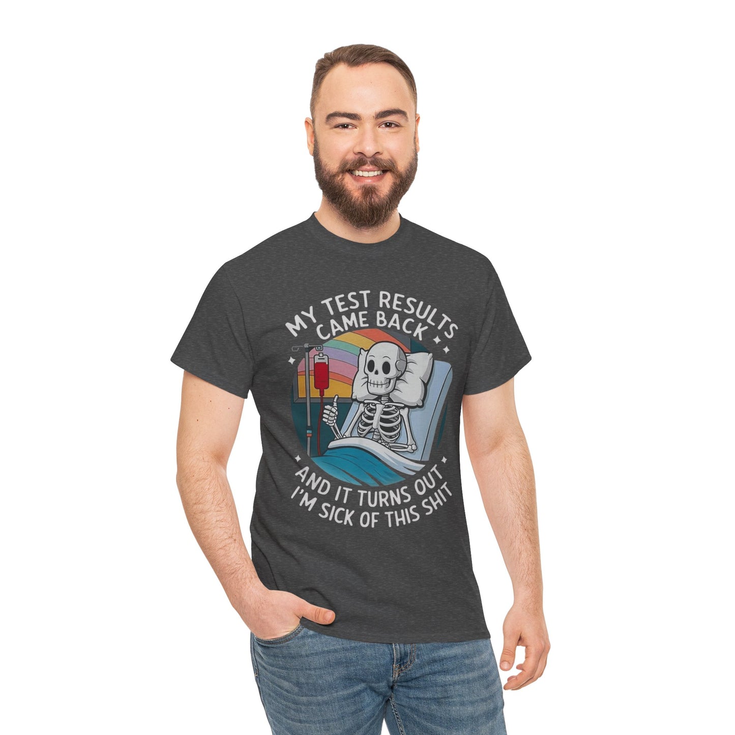Halloween Sassy Skeleton Tee, Funny Graphic T-Shirt, Unisex Humor Shirt, Halloween Apparel, Gift for Friends