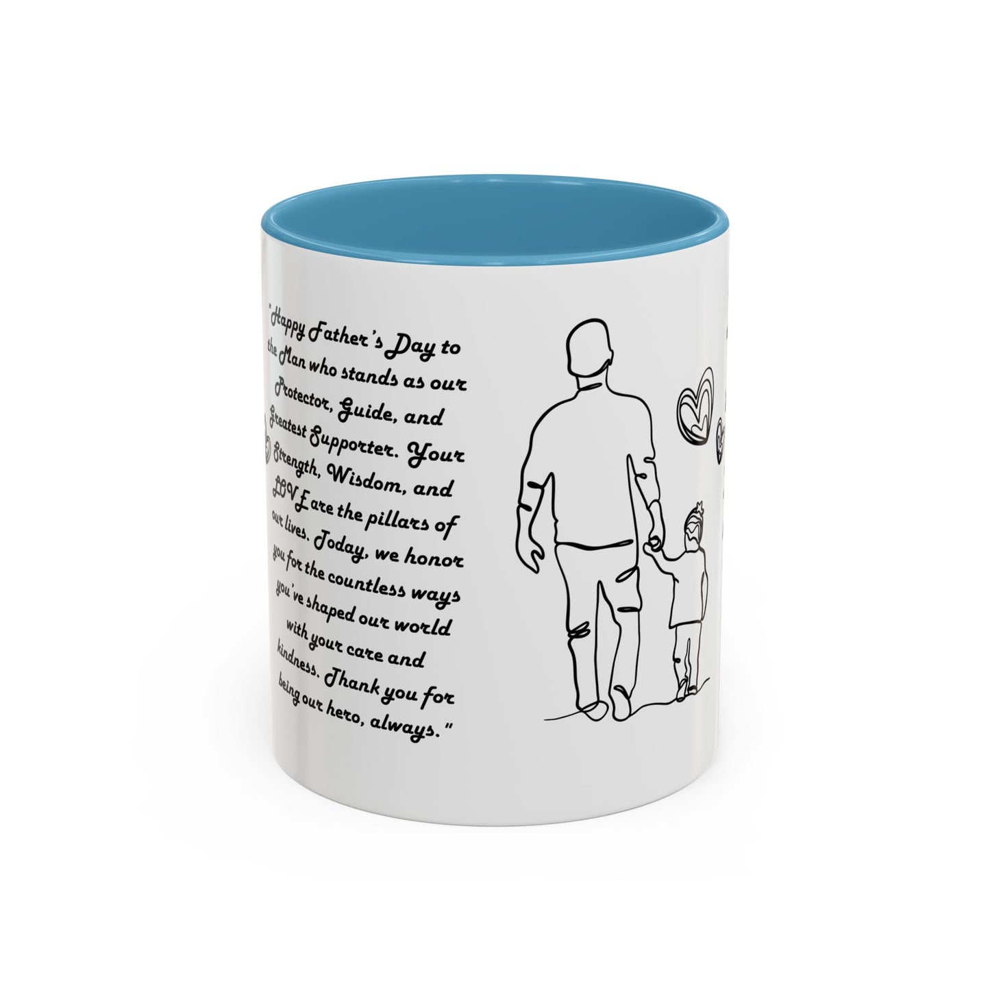 Fathers Day Mug Gift for Dad Funny Fathers Mug Accent Coffee Mug (11, 15oz)