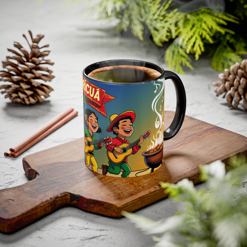 Navidad Boricua Mug Vibrant Puerto Rican Celebration Mug