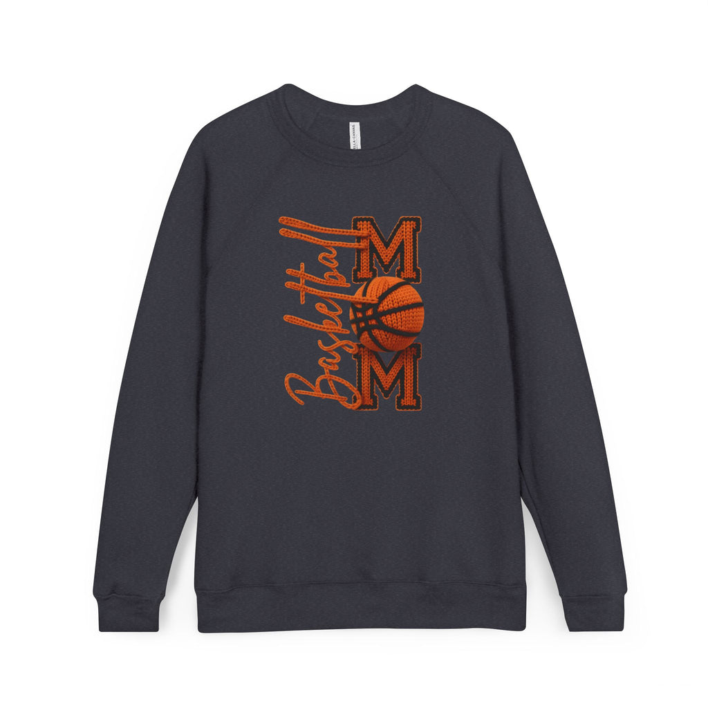 Basketball Mom Sweatshirt  Vintage Orange Hoop Mom Crewneck