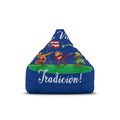 The Tree Kings Puerto Rican Tradición Bean Bag Cover  Festive Island Dance Design