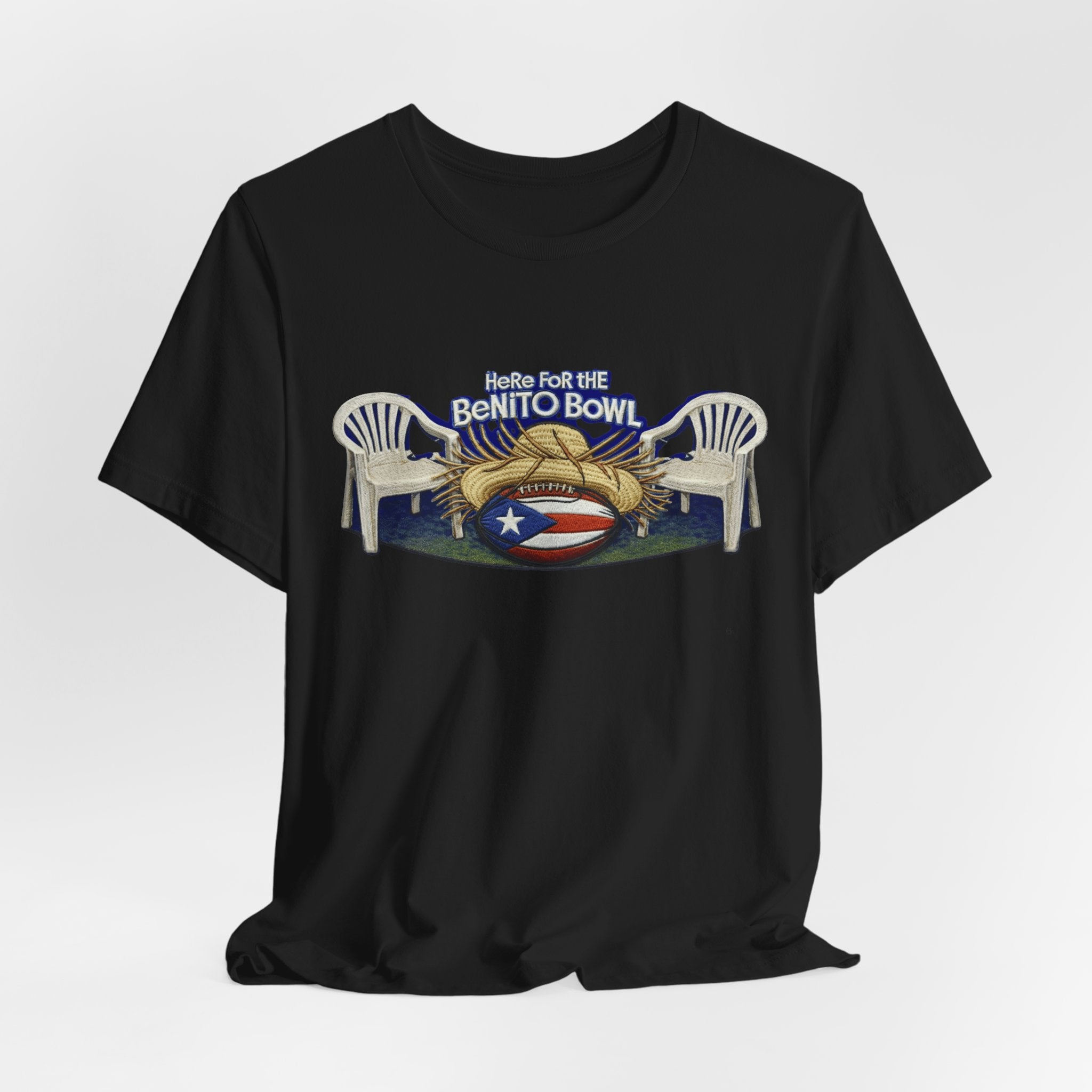 Benito Bowl Puerto Rico Football Tee