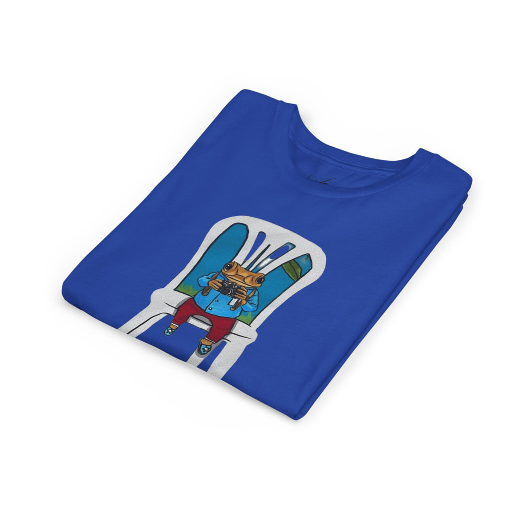 Kids Concho on a High Chair T-Shirt Cute Baby Rabbit Feeding Tee kids PUERTO RICO CHRISTMAS T-SHIRT