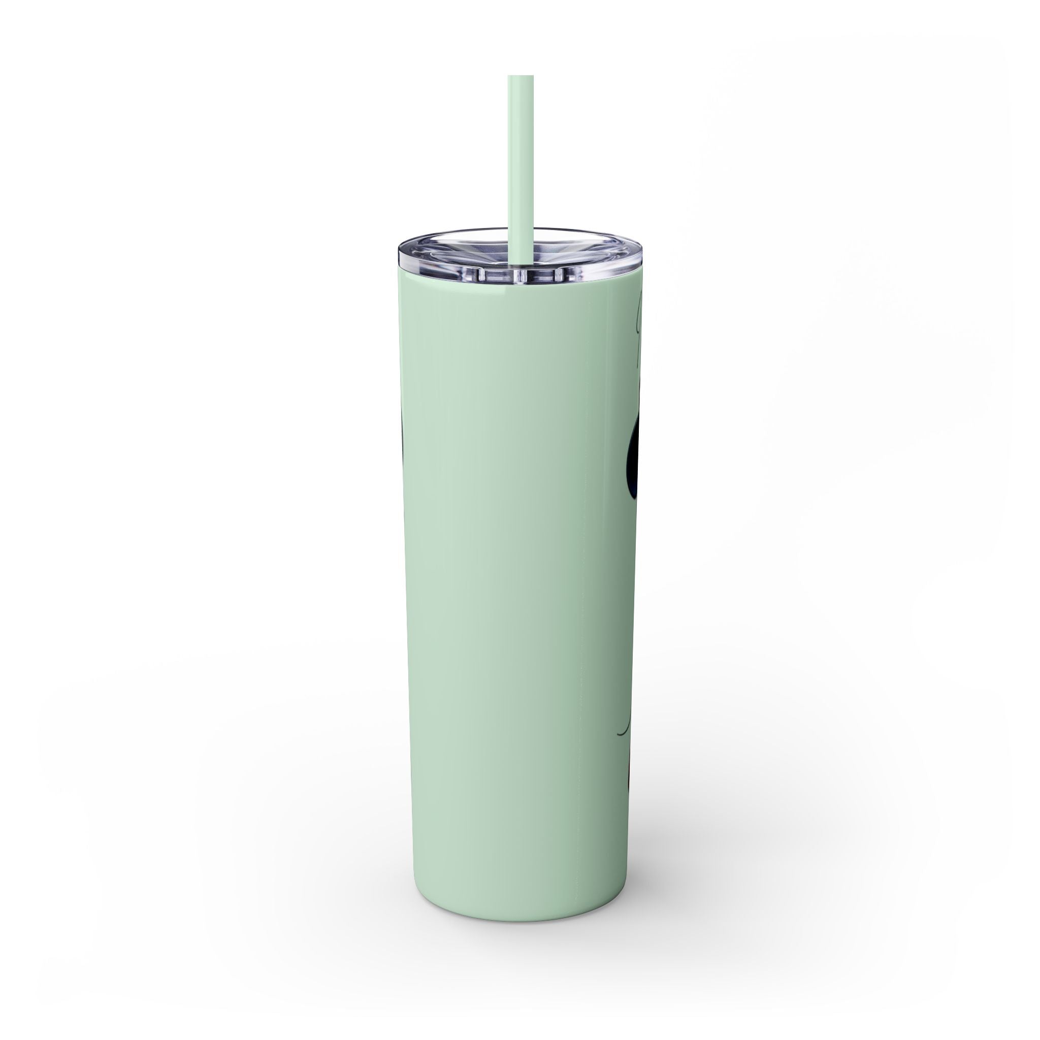 I Love You More Than Travel Tumbler — 20oz Skinny Cup with Straw