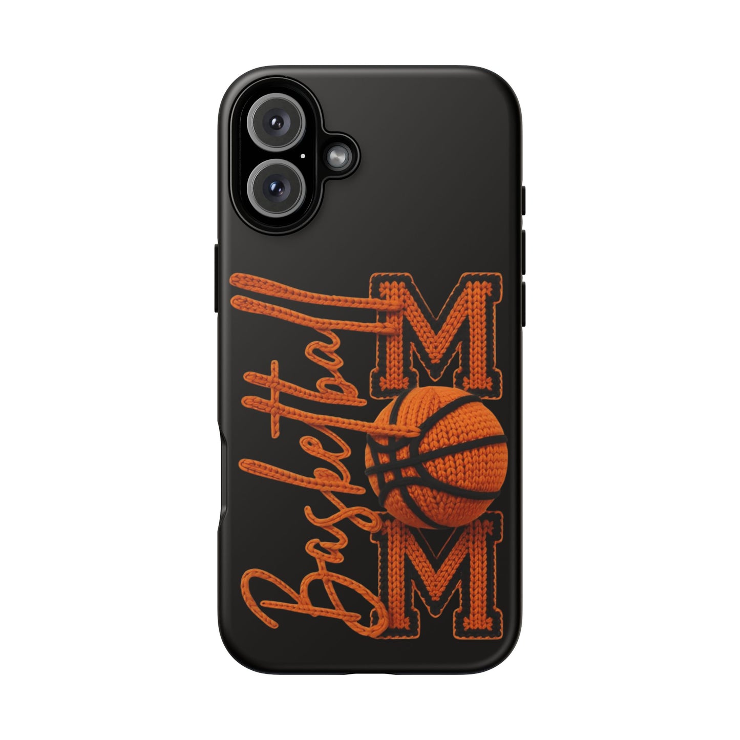 Basketball Mom Phone Case  'Basketball MOM' Protective Hard Cover