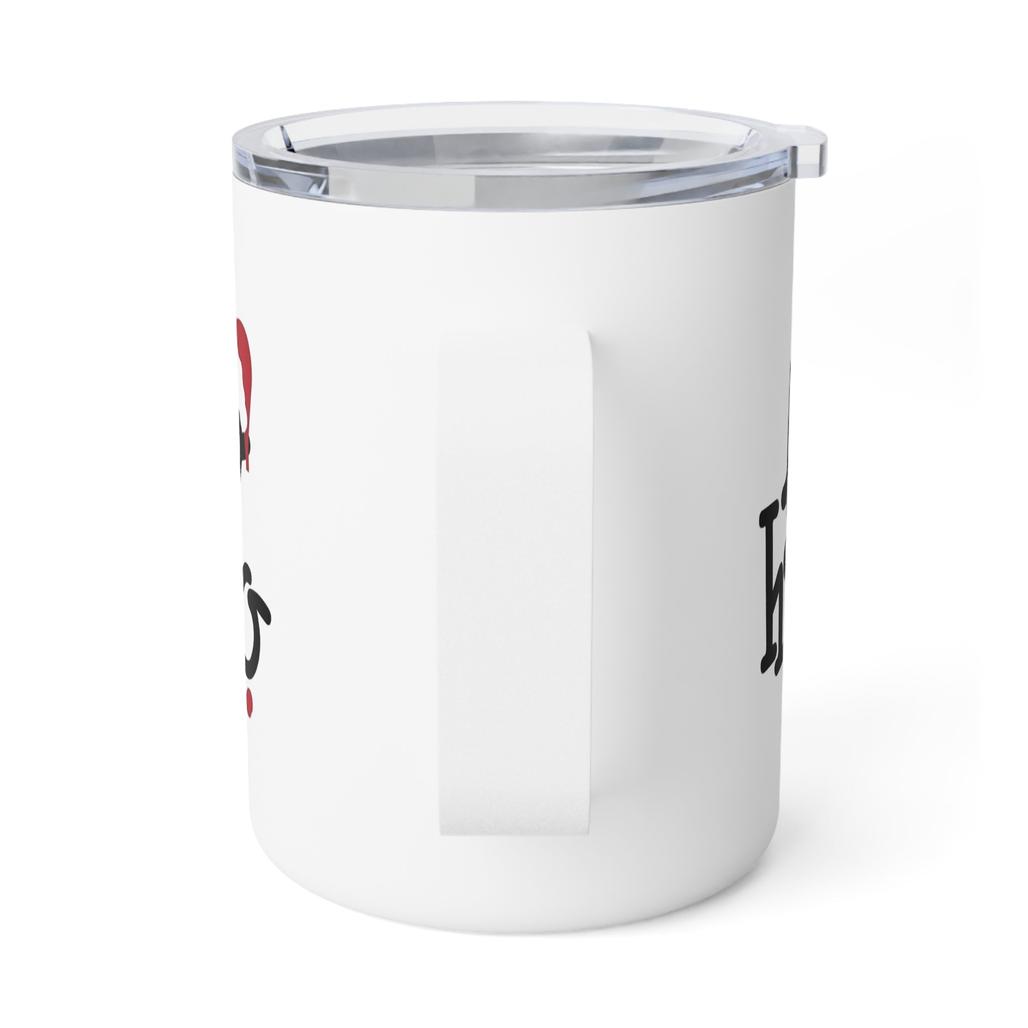 Christmas Mugs | Holiday Coffee Cups with Festive Quotes & Designs Holiday Insulated Coffee Mug - 'Ho Ho Ho' Xmas Gift