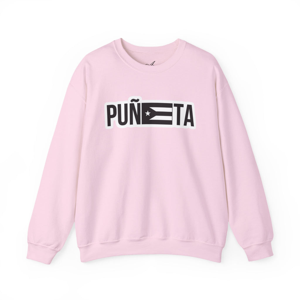 Puñeta Sweatshirt  Puerto Rican Flag Graphic Crewneck