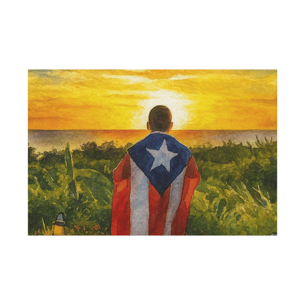Puerto Rico Sunset Canvas Art Artistic & Emotional