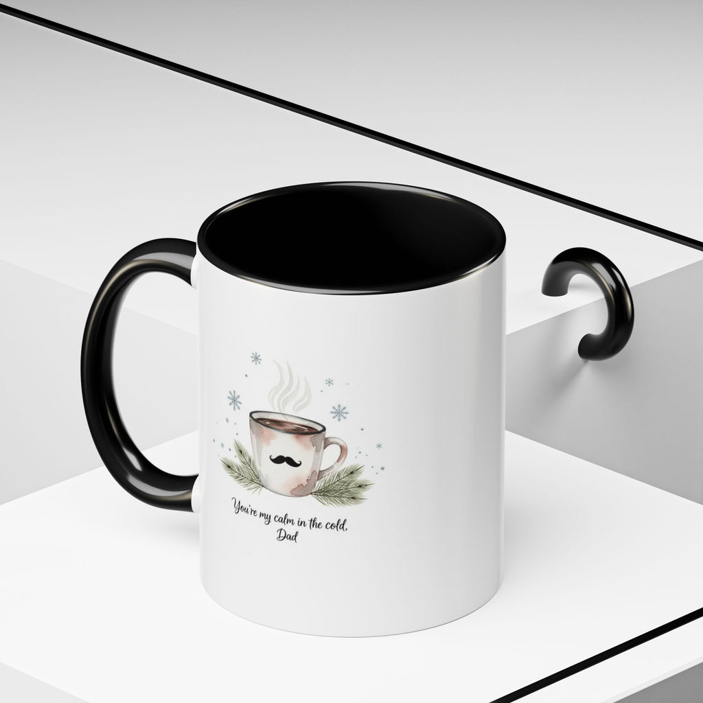 Holiday Coffee Cups with Festive Quotes & Designs Personalized Dad Coffee Mug You're my reason in the world