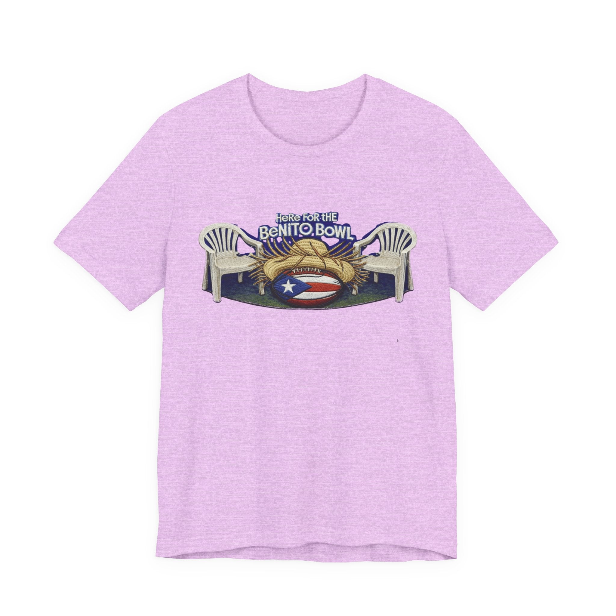 Benito Bowl Puerto Rico Football Tee