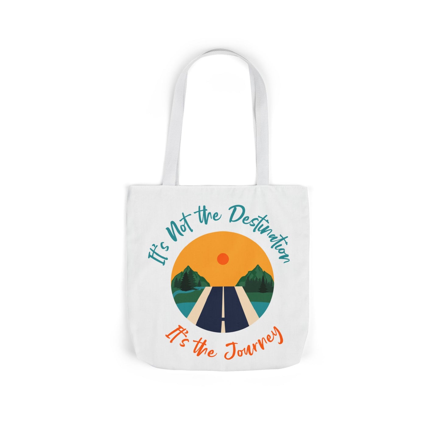 Inspirational Canvas Tote Bag – Perfect for Everyday Adventures, Eco-Friendly Shopping, Beach Days, Travel Companion, Gift for Wanderlust