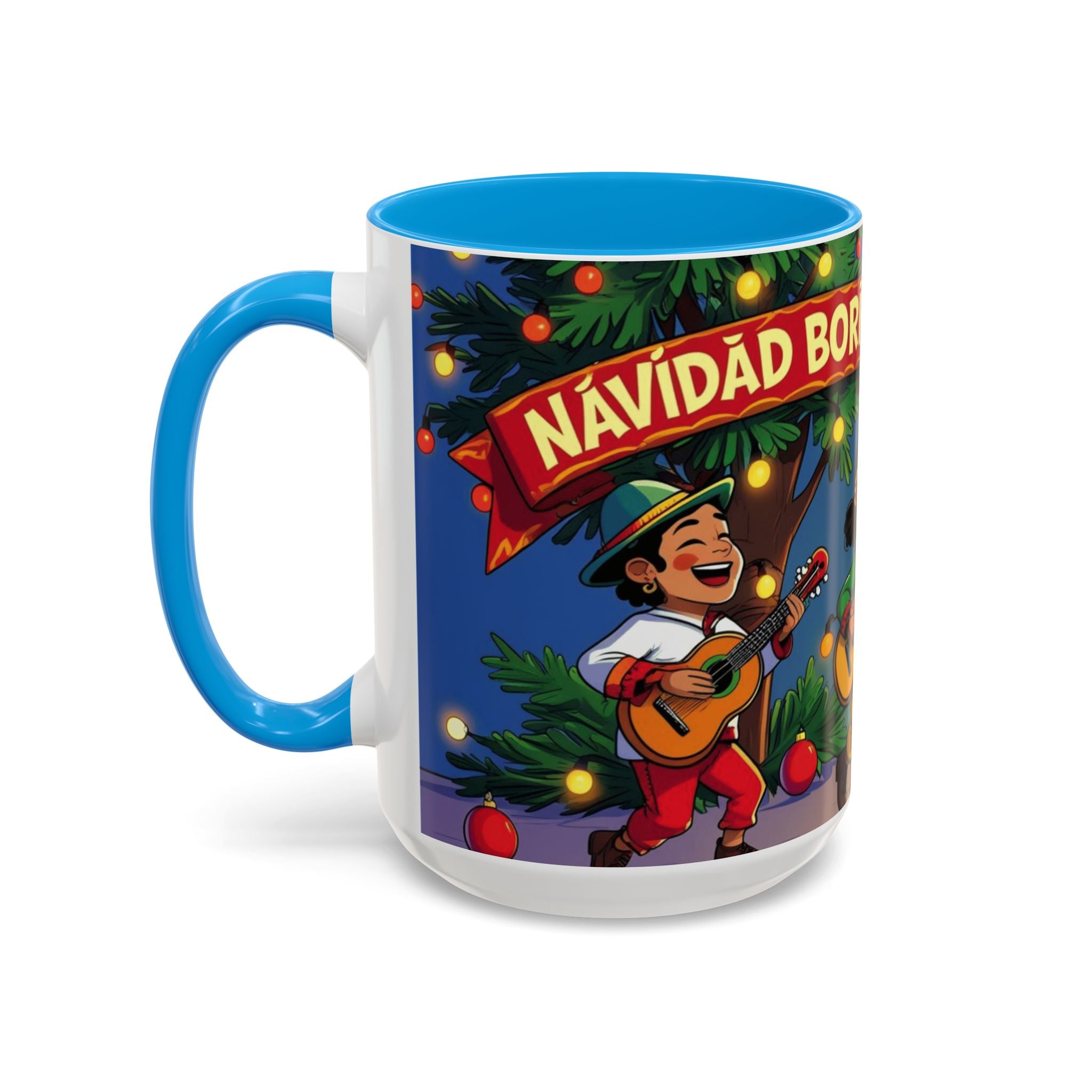 Navidad Boricua Mug Vibrant Puerto Rican Celebration Mug