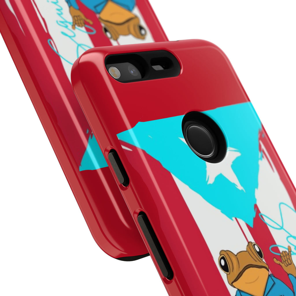 Puerto Rican Flag Frog Design ("Señorita Hops")Phone Case Isla del Encanto Phone Case – Puerto Rican Style