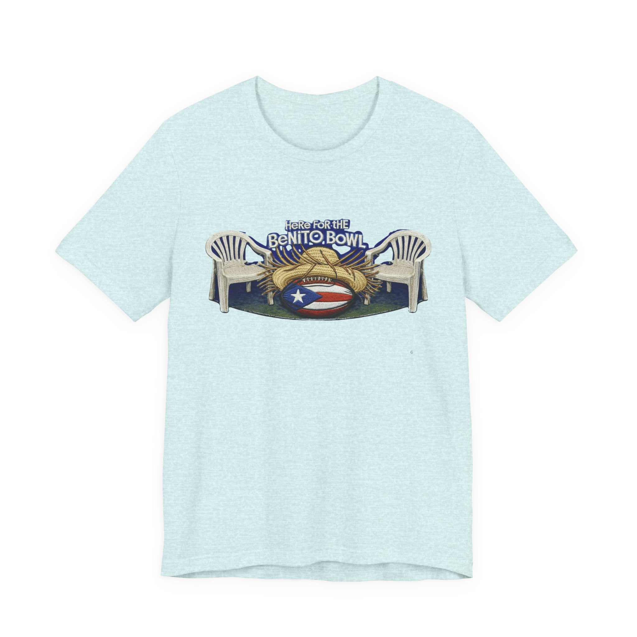 Benito Bowl Puerto Rico Football Tee