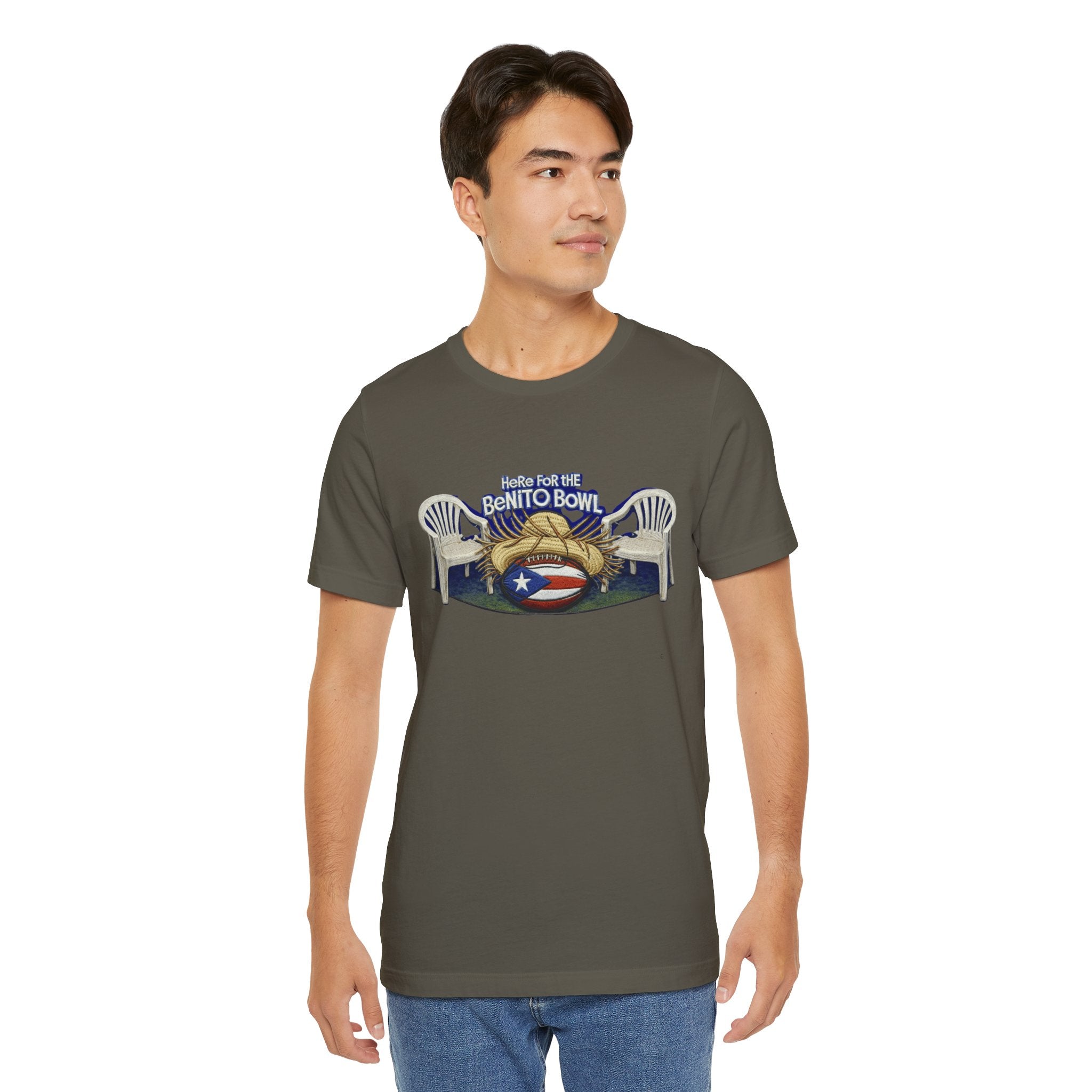 Benito Bowl Puerto Rico Football Tee