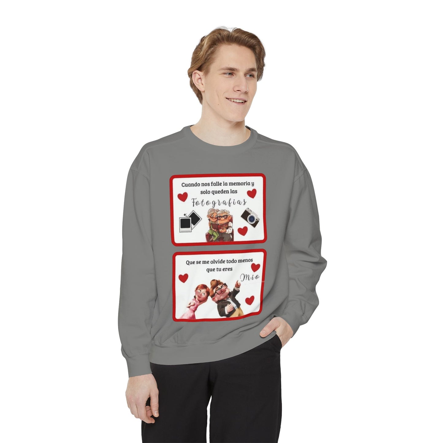 Valentine's Day Photo Collage  Romantico SAN VALENTÍN sweatshirt