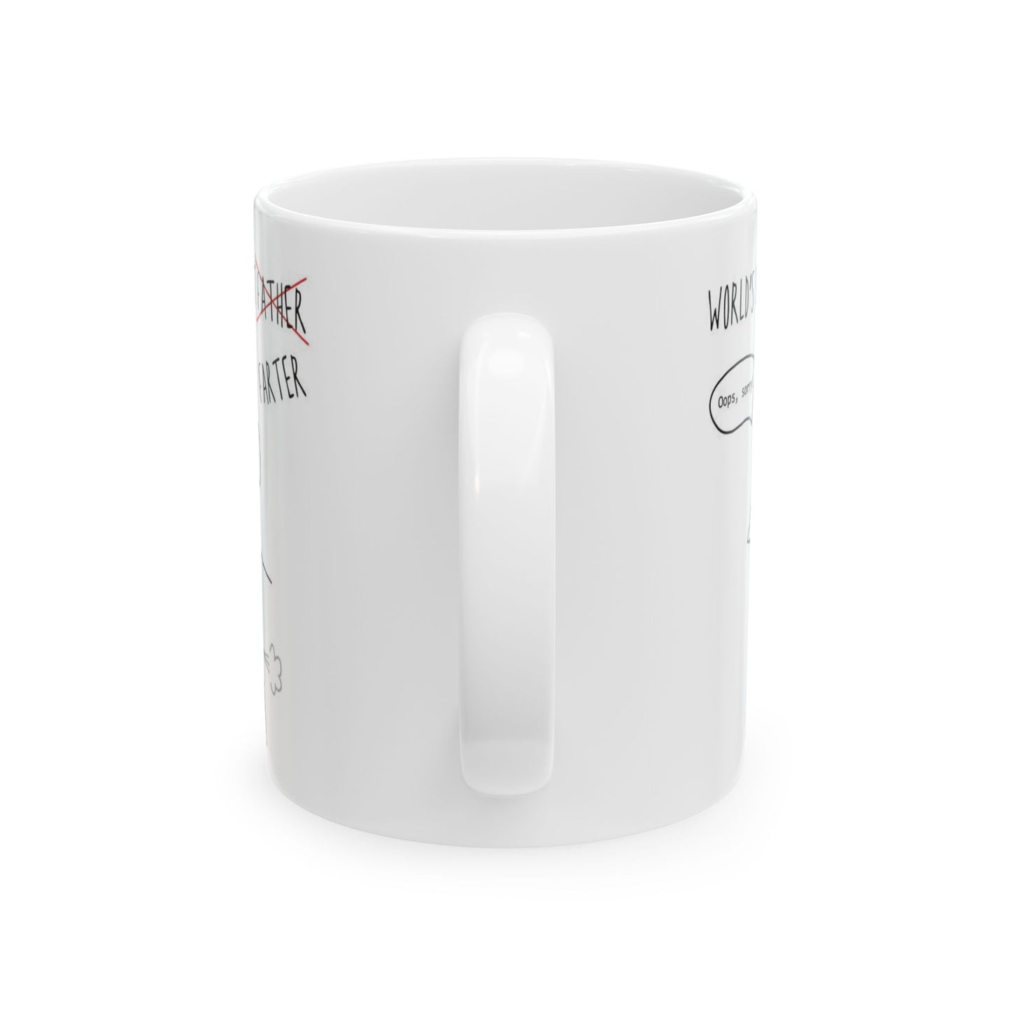 Funny Coffee Mug - Best Gift for Dad, Cute Ceramic Tumbler for Father's Day, Humorous Tea Cup, Birthday Gift for Him, Office Mug
