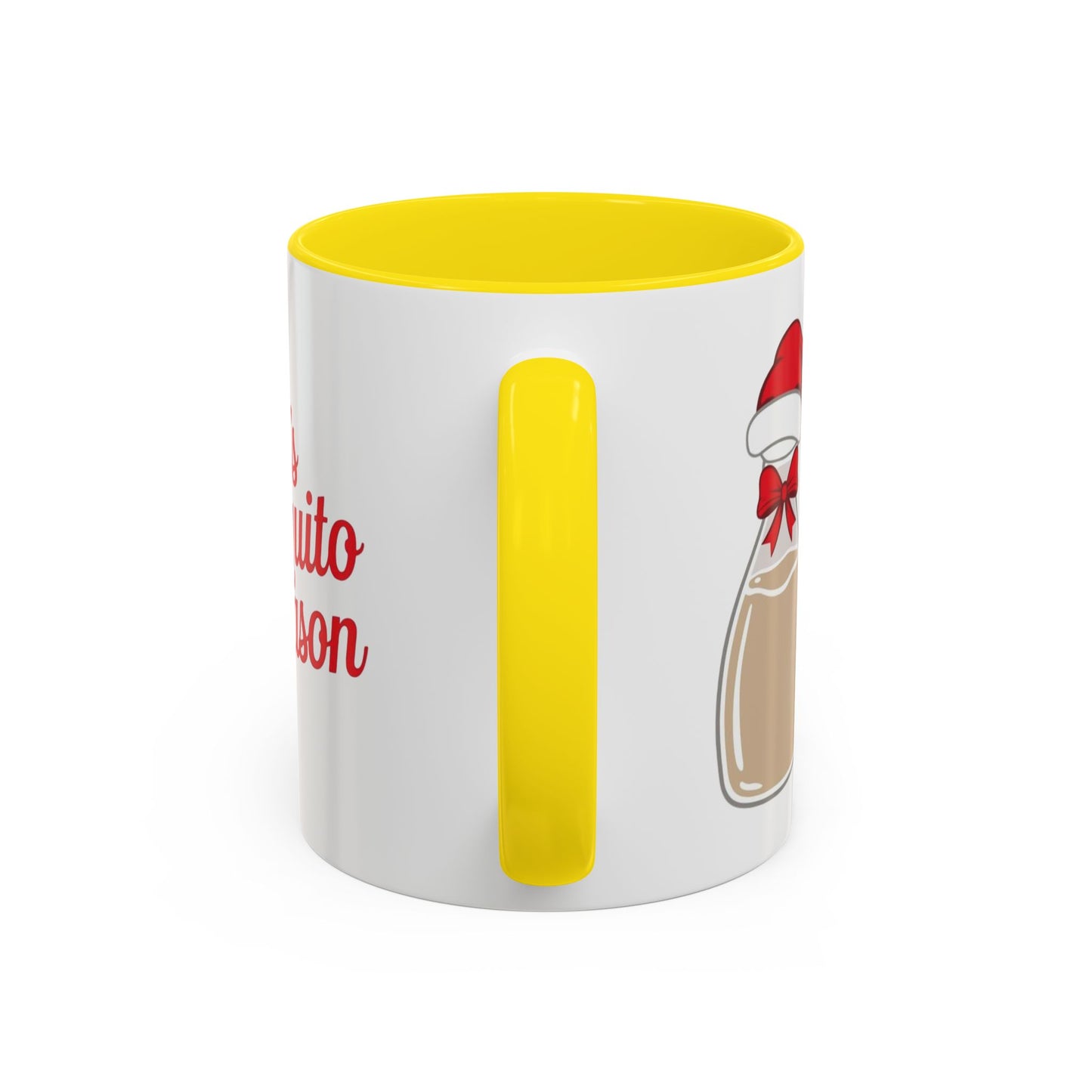 Herencia de Puerto Rico Mug Coquito Season Accent Mug Festive Holiday Coffee Cup