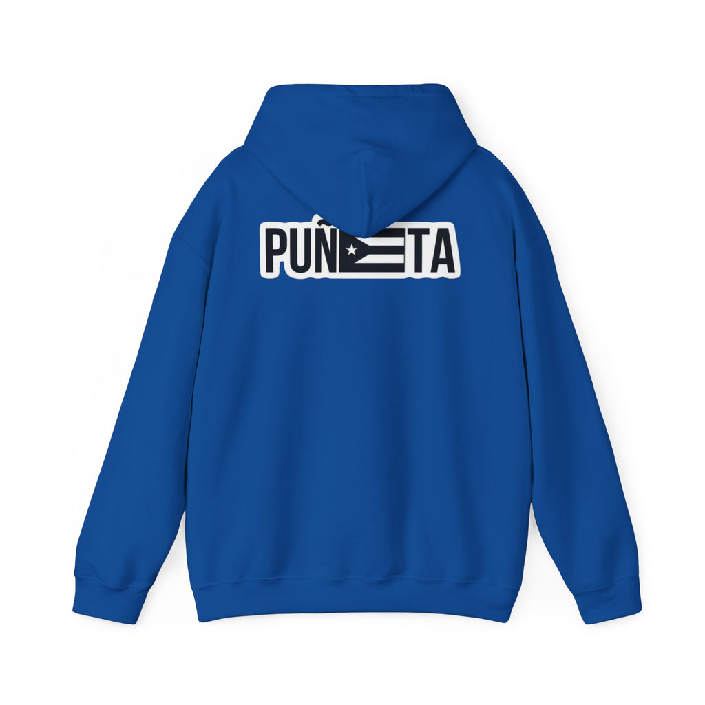 Puerto Rican Pride Hoodie  “No Nos representan” Front & Puñeta Flag Back