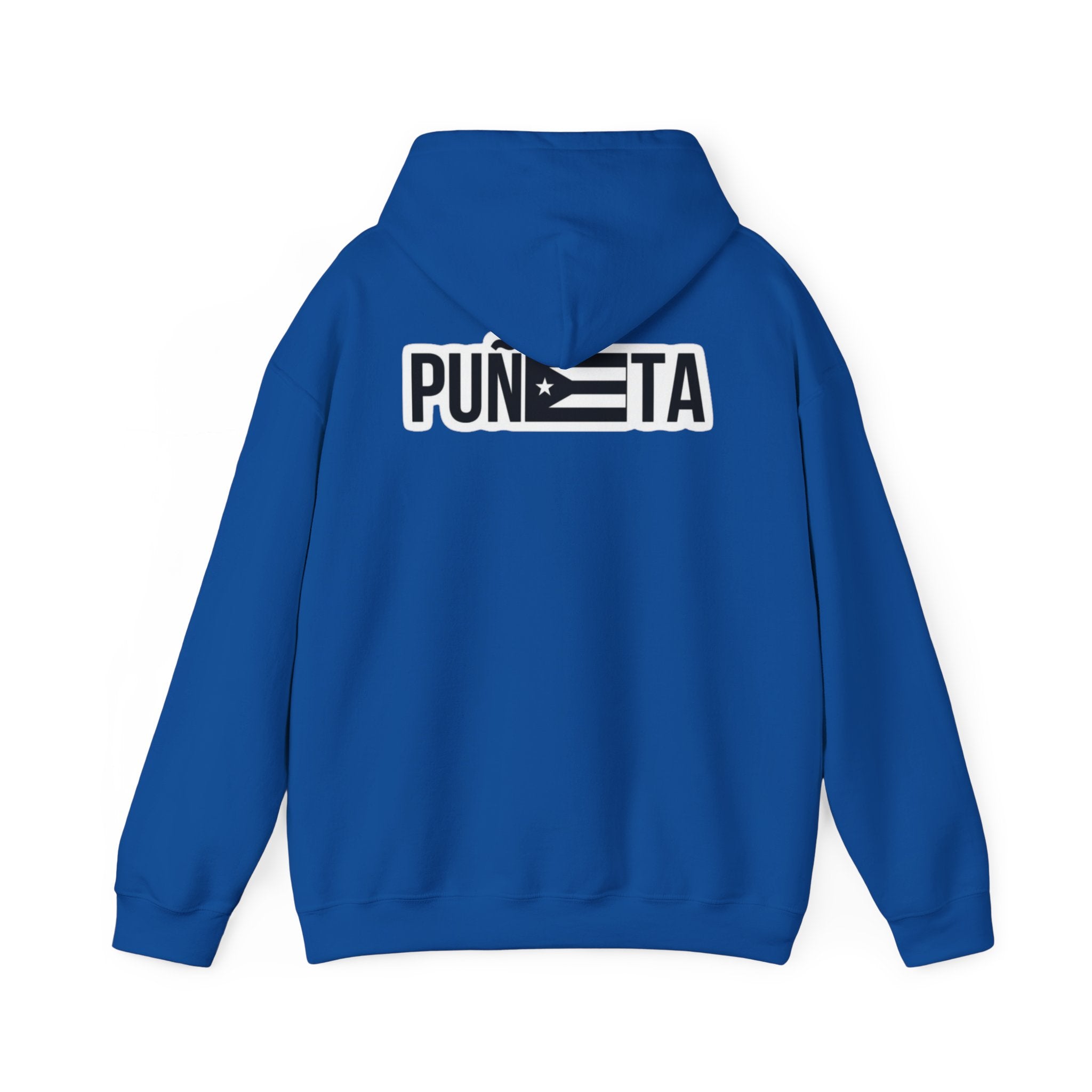 Puerto Rican Pride Hoodie  “No Nos representan” Front & Puñeta Flag Back