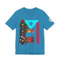 Puerto Rico Holiday T-Shirt  Coquí by Christmas Tree Graphic Puerto Rico’s Navidades