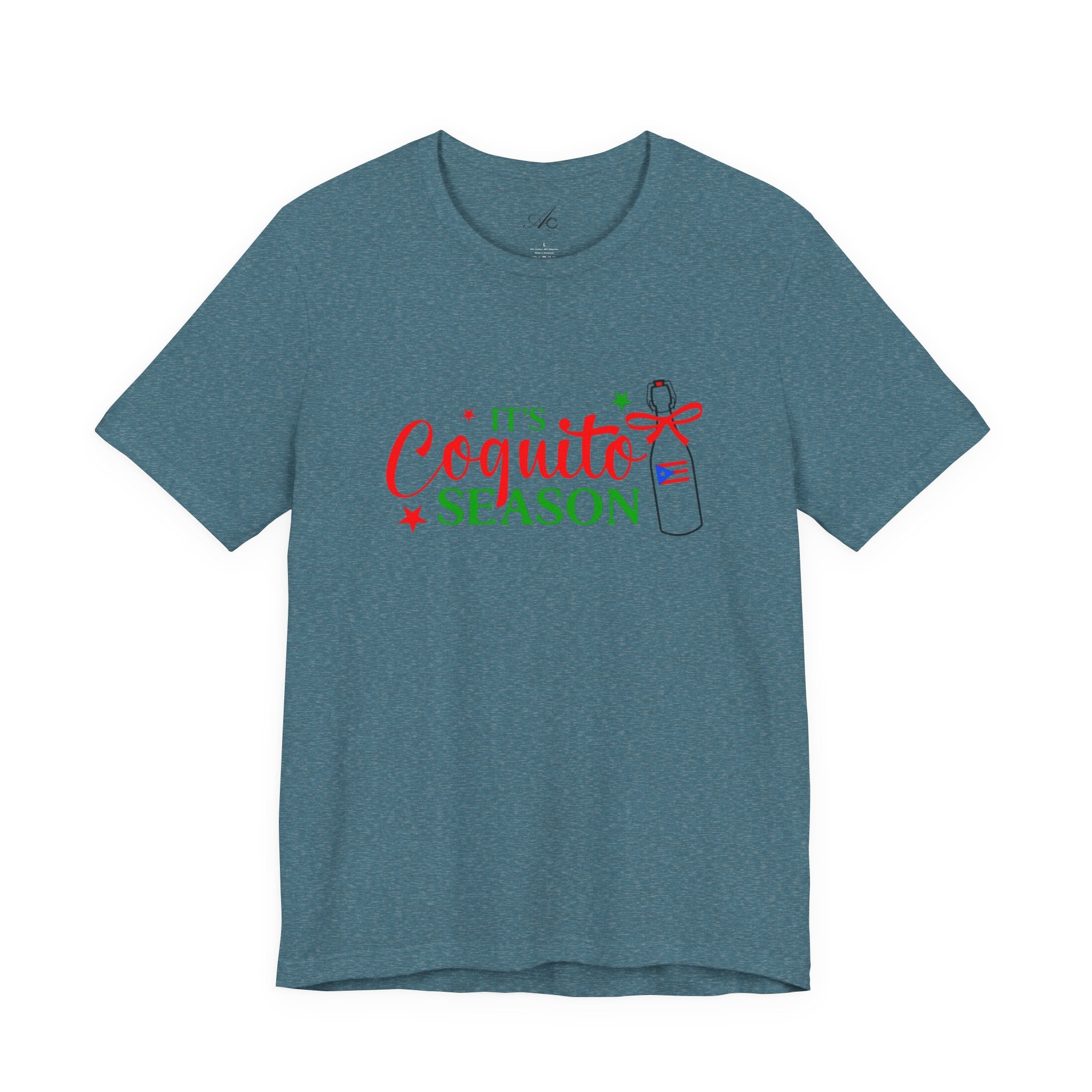 It's Coquito Season T-Shirt - Christmas Puerto Rican Holiday Cocktail Tee