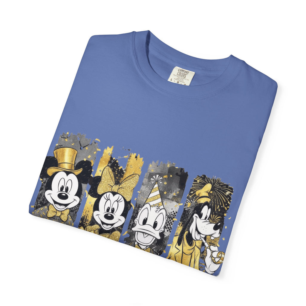 New Year Mickey & Friends T-Shirt  'Happy New Year' Graphic Tee