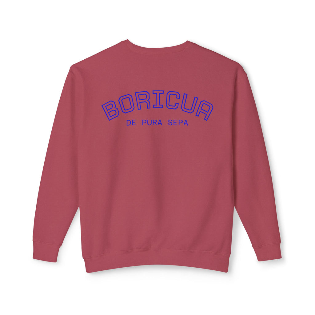 Puerto Rican Benito Parade Sweatshirt  Boricua De Pura Cepa Crewneck Puerto Rico Navidades