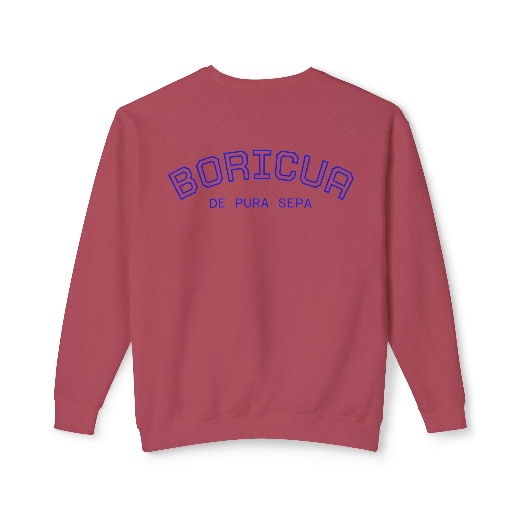 Puerto Rican Benito Parade Sweatshirt  Boricua De Pura Cepa Crewneck Puerto Rico Navidades