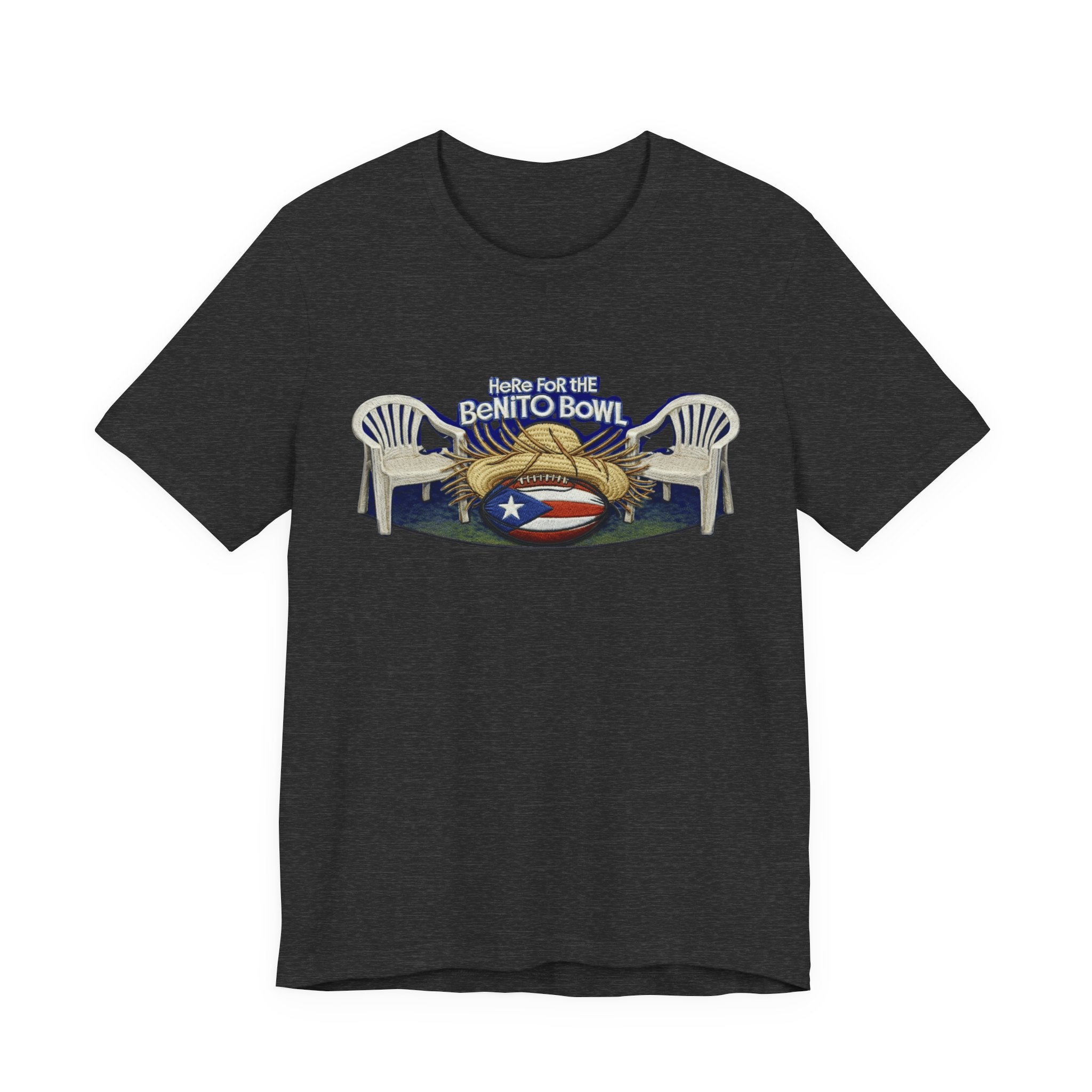 Benito Bowl Puerto Rico Football Tee