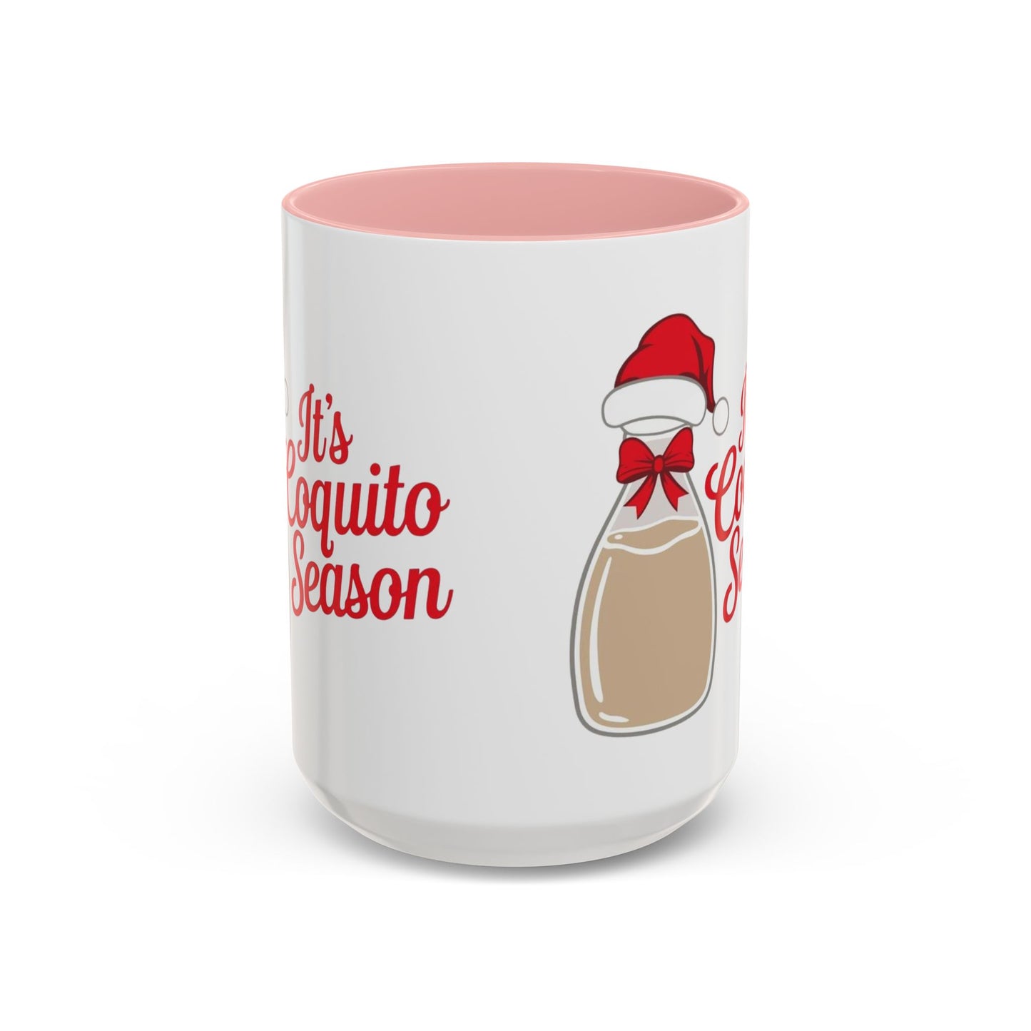 Herencia de Puerto Rico Mug Coquito Season Accent Mug Festive Holiday Coffee Cup