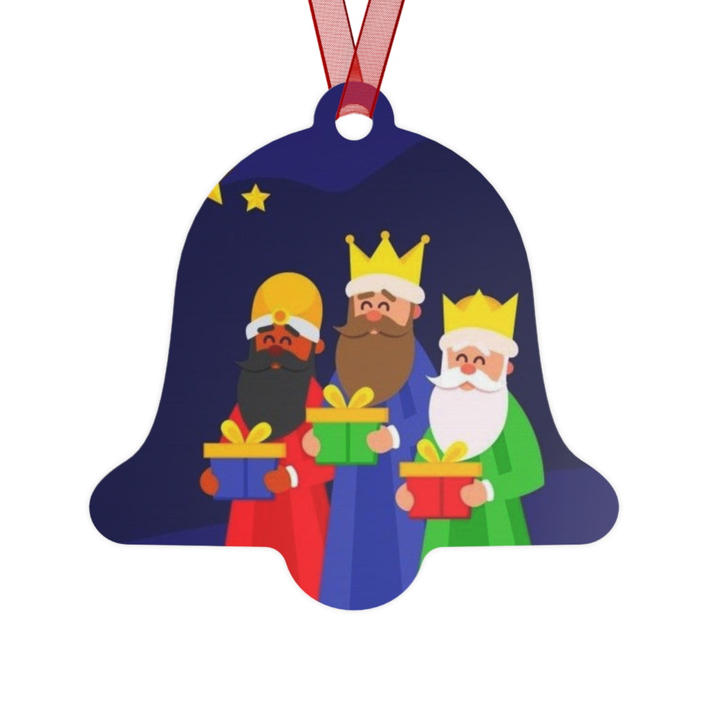 Christmas Metal Ornaments with Three Kings Design