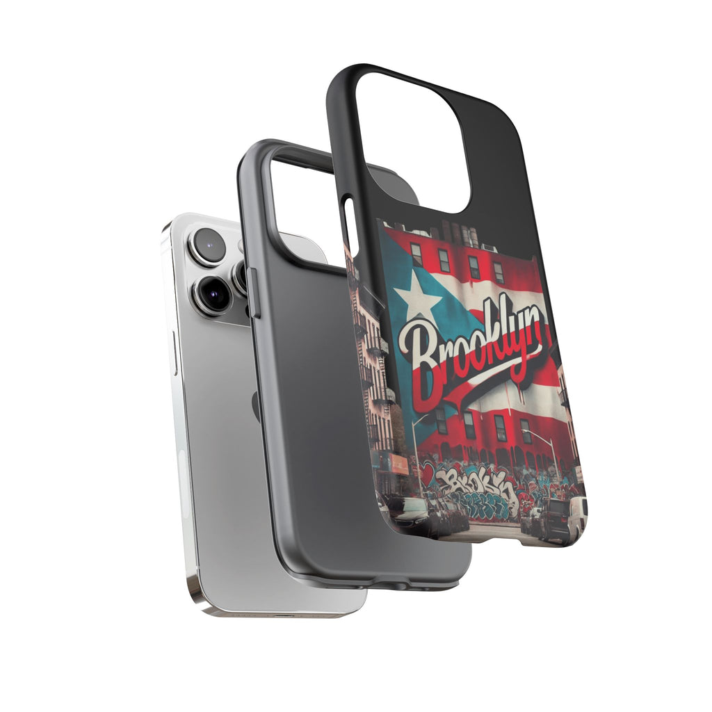 Brooklyn Street Art Phone Case  Urban Graffiti Protective Cover