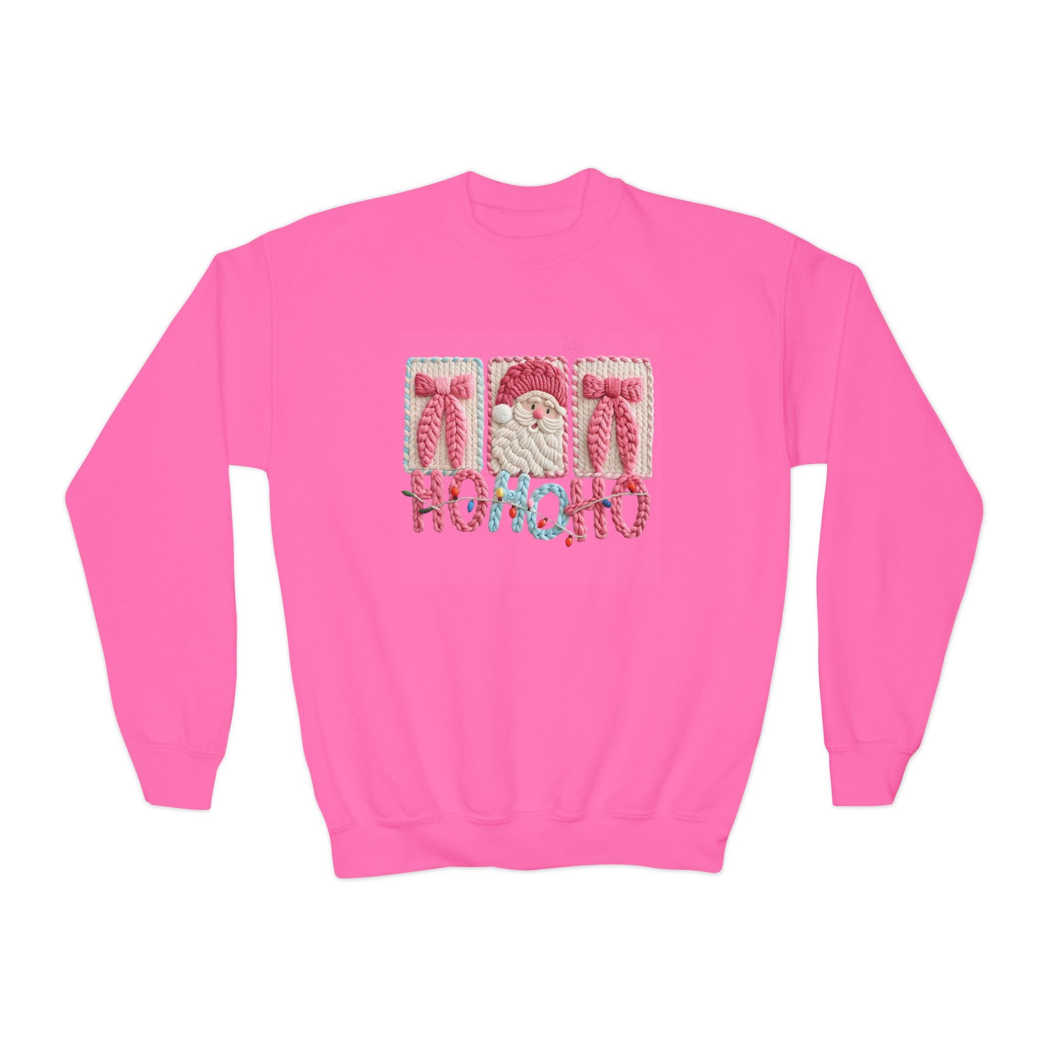 Youth Christmas 'HOHOHO' Crewneck Sweatshirt