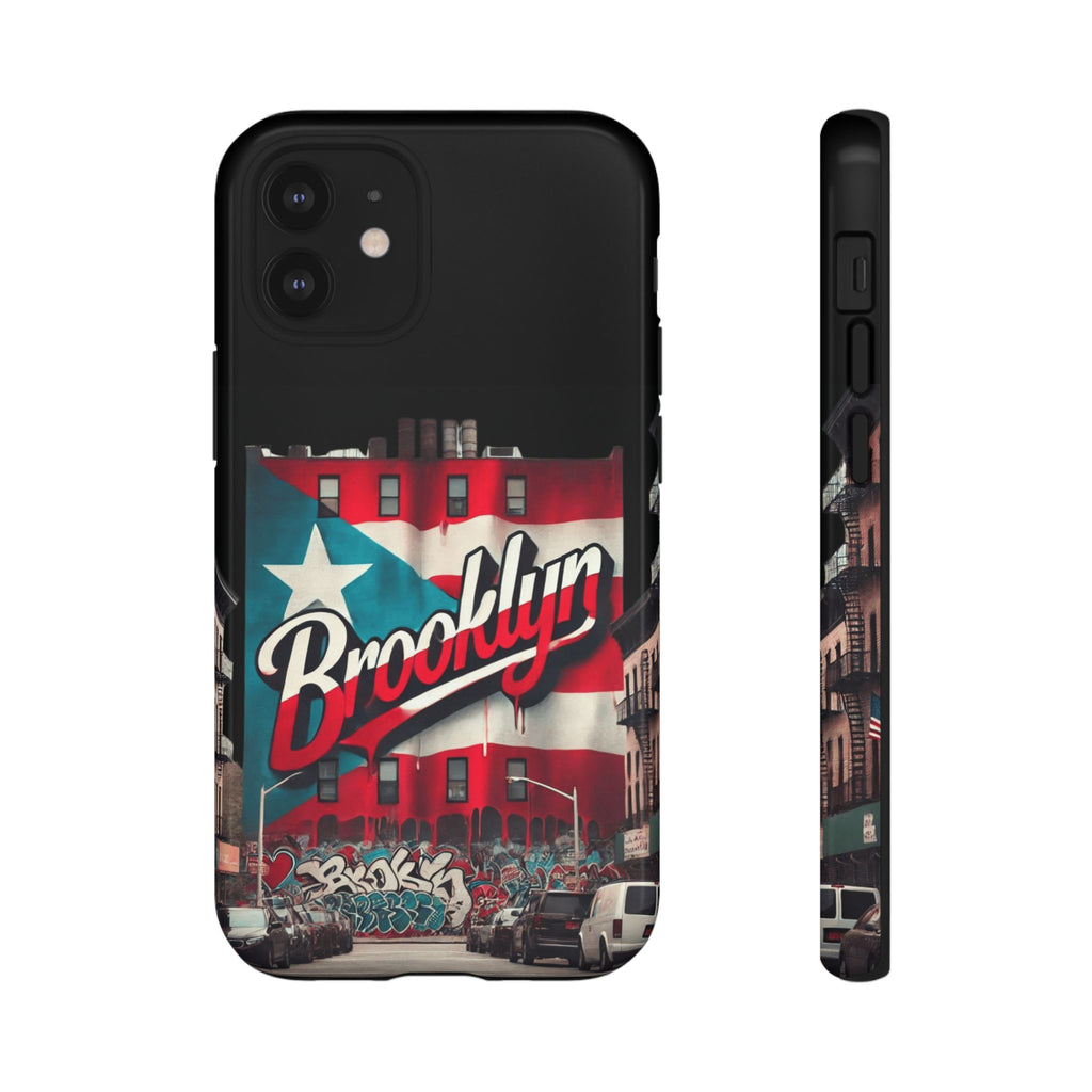 Brooklyn Street Art Phone Case  Urban Graffiti Protective Cover