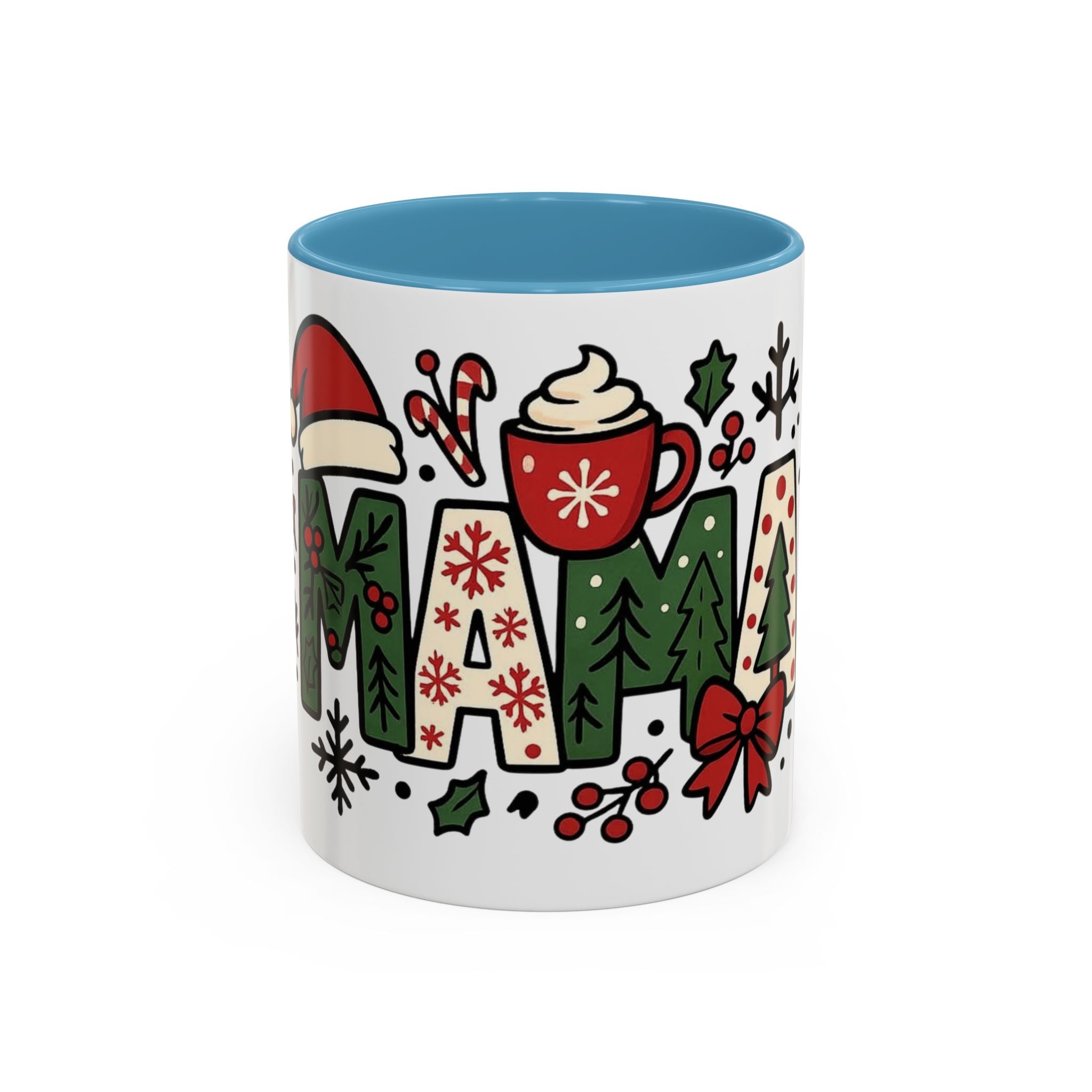 Mama Christmas Coffee Mug  Holiday Accent Mug (11/15oz) Christmas Mugs Collection!