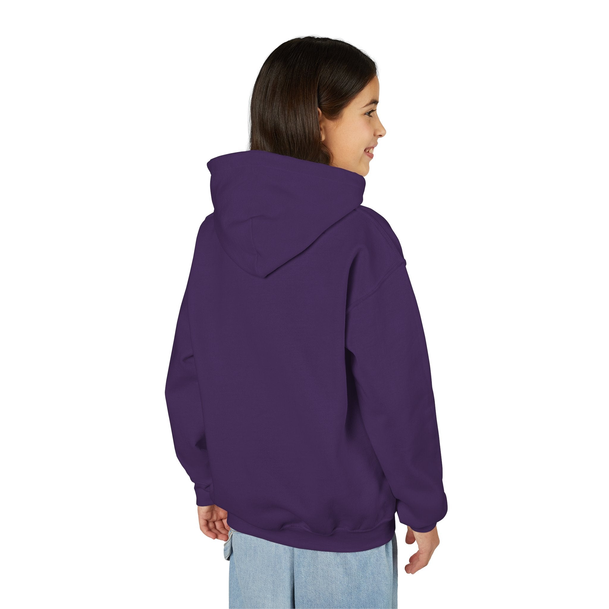 Youth Hoodie  Grinch Christmas Scene with 'Maybe Christmas' Quote