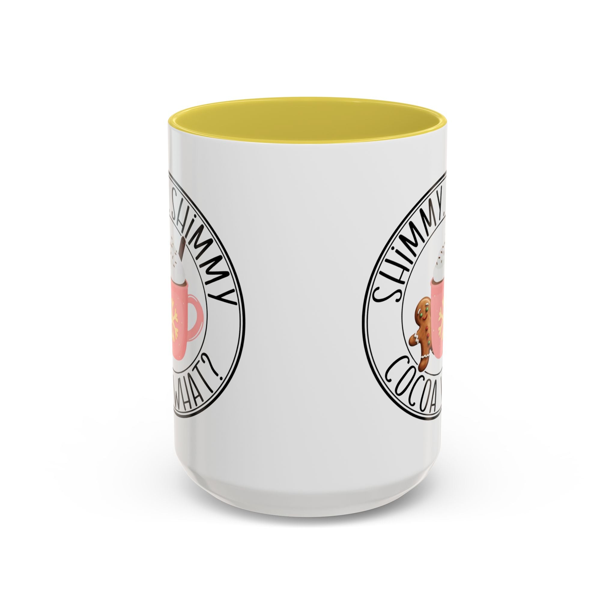 Cute Cocoa Mugs with Gingerbread Design Perfect for Winter Holiday CheerBeverage Cup Christmas Design