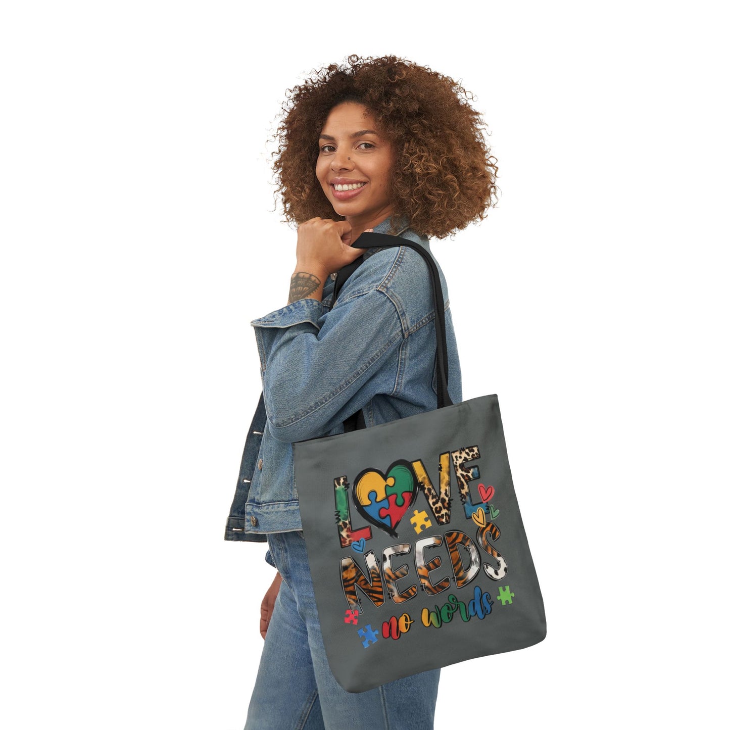 Colorful Love Needs Tote Bag