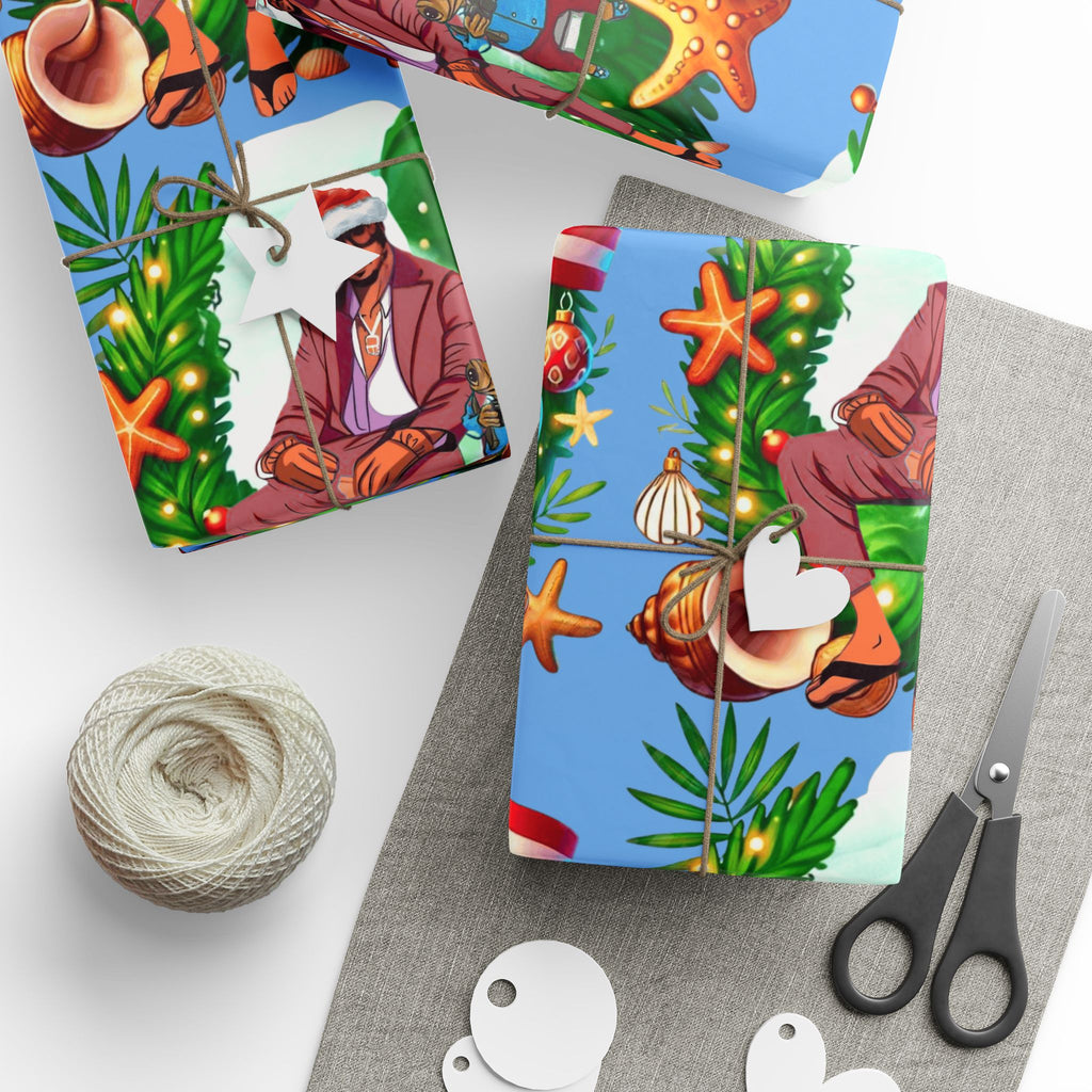 Puerto Rico Wrapping Paper – Cultural Gift Wrap | Boricua Heritage Design | Holiday & Celebration Gift Packaging