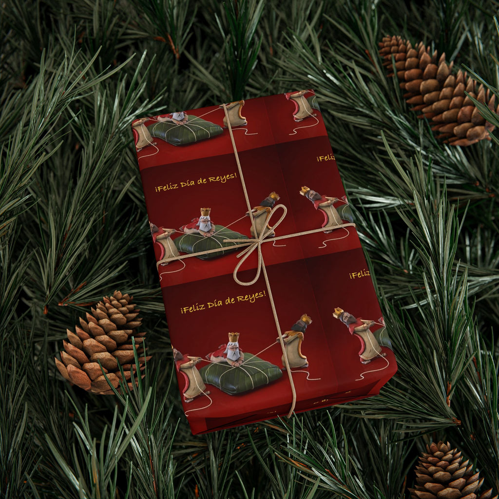 Navidad en Puerto Rico Wrapping Paper – Festive Boricua Holiday Gift Wrap 🇵🇷🎄