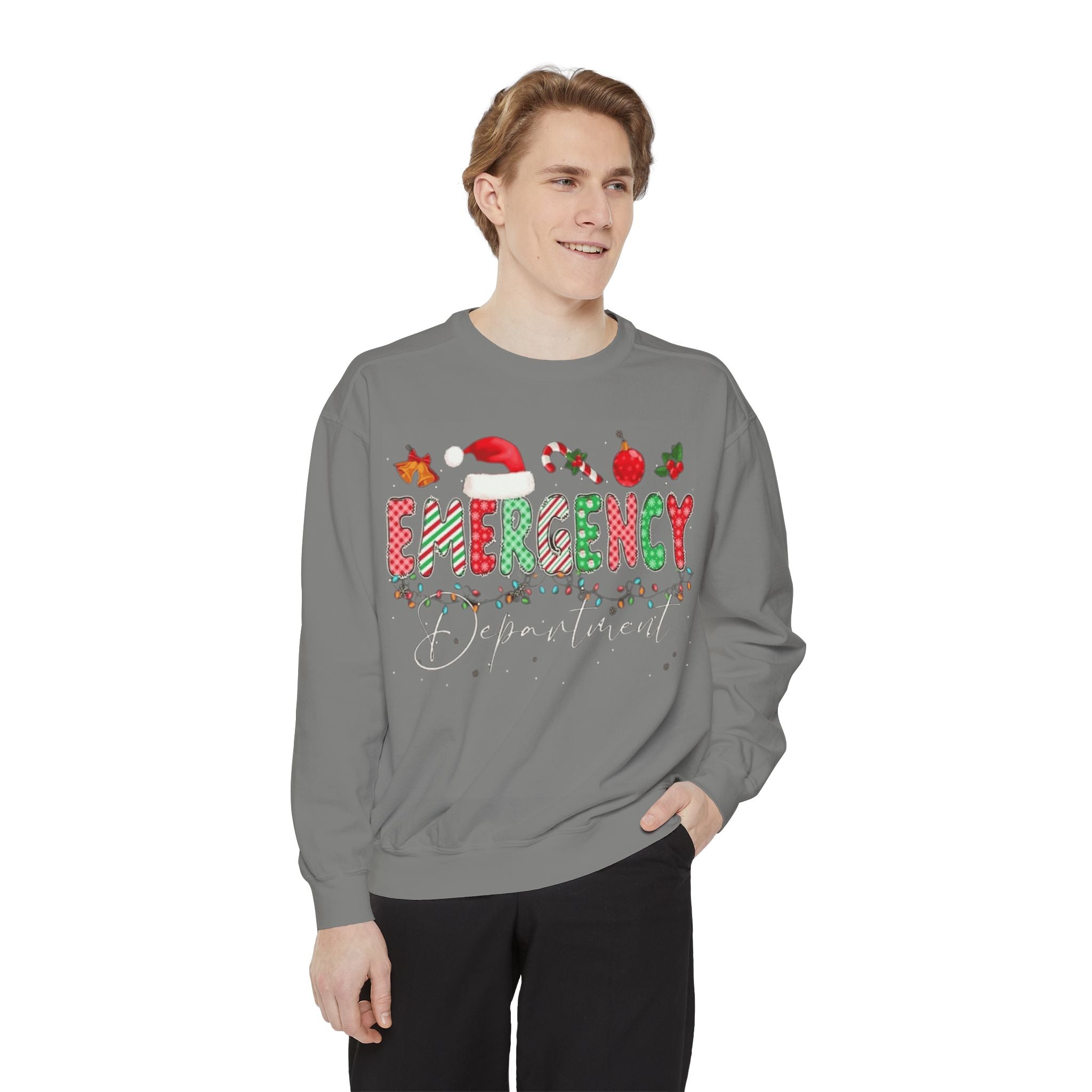Holiday 'Emergency Department' Christmas Sweatshirt