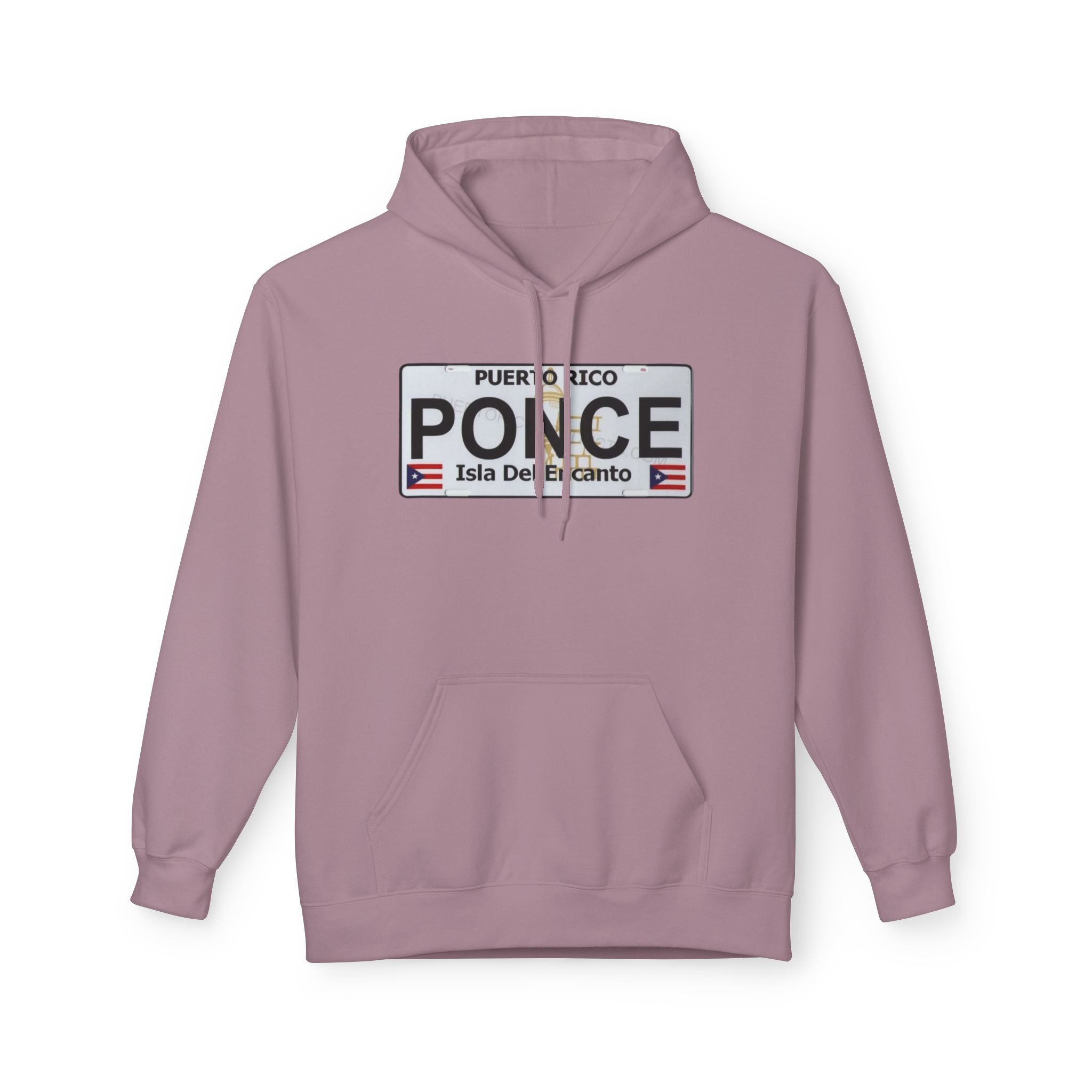 Ponce Puerto Rico License Plate Hoodie Isla Del Encanto Pullover
